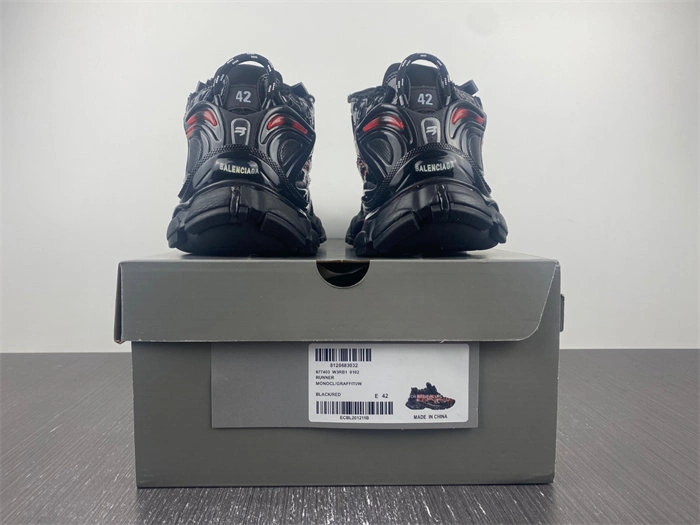 SmartChoice Balenciaga Runner Black Red 4400
