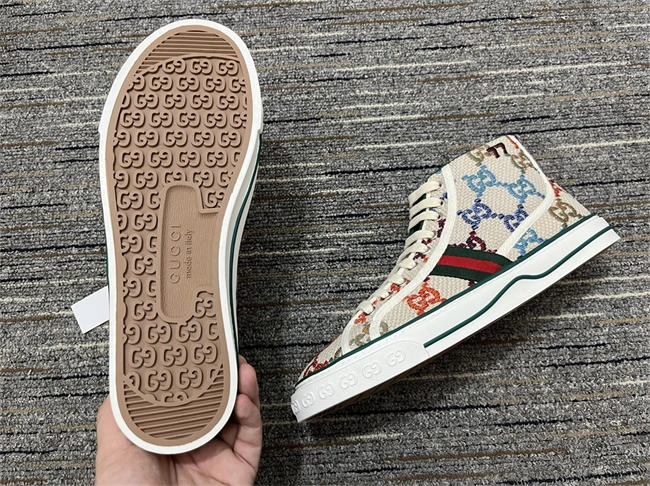 vibrant G*u*i high top sneaker 221