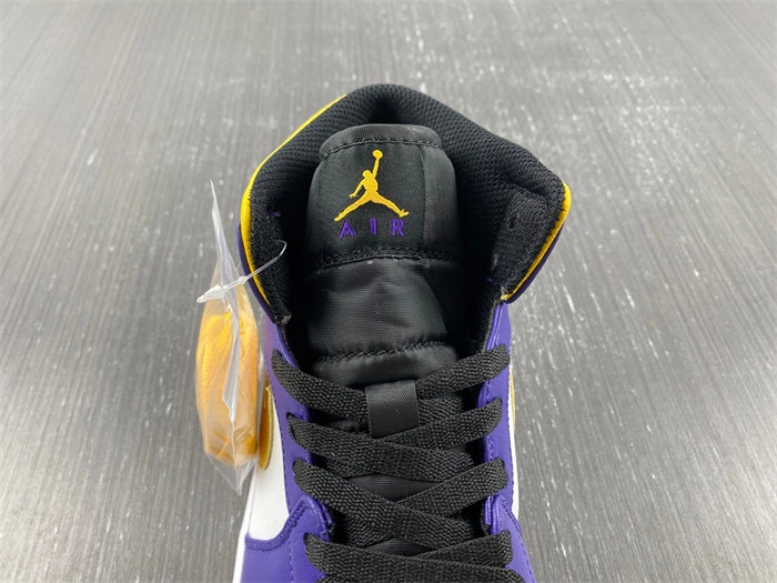 Jordan 1 Mid Lakers DQ8426- Functional 3696