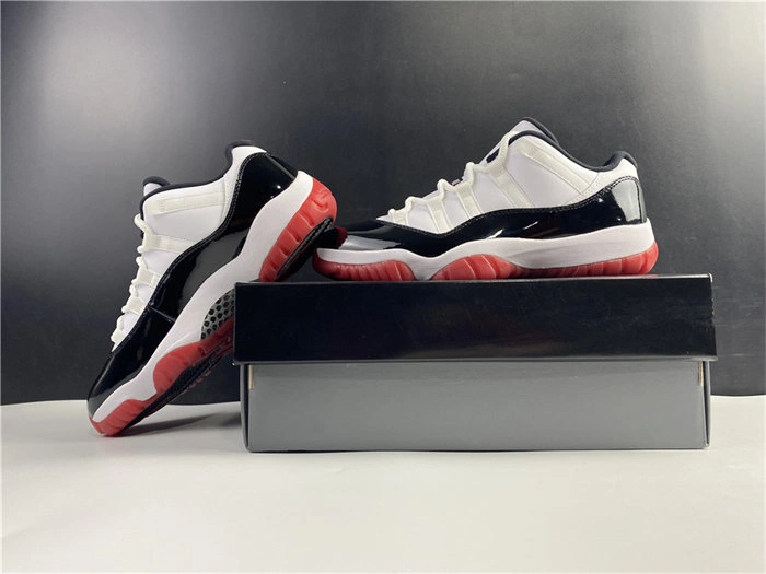 Unique Jordan 11 Retro Low Concord Bred AV2187- 4114