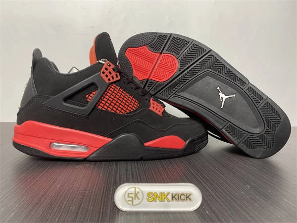 Neat Jordan 4 Retro Red Thunder CT8527- 3866