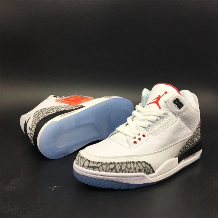 Jordan3 Free Throw Line White Cement 923096- Tailored 3851