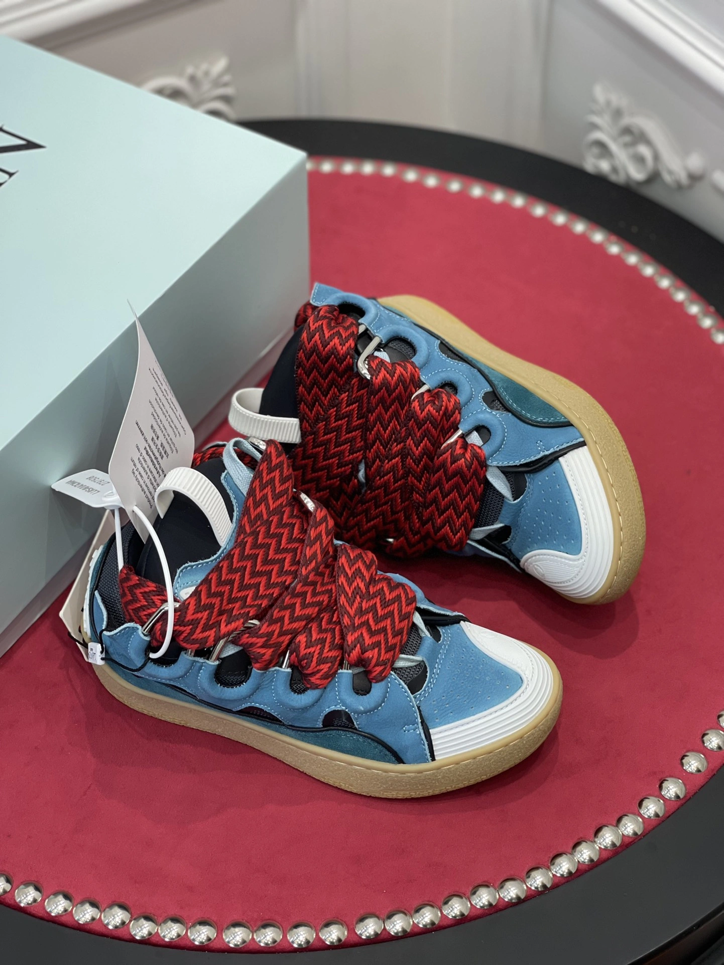 Lanvon Leather CurbBlue Grey FM-SKRK11-DRAG-A WellDesigned 831