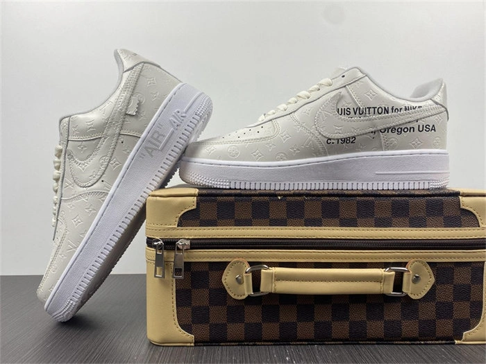 Lightweight Nike Air Force 1 LV Low Cream White Black 5149