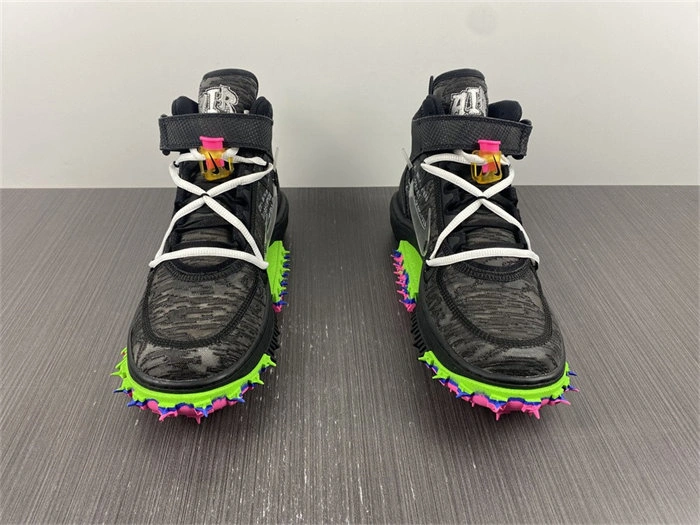 Breathable Nike Air Force 1 Mid Off-White Black DO6290- 5090