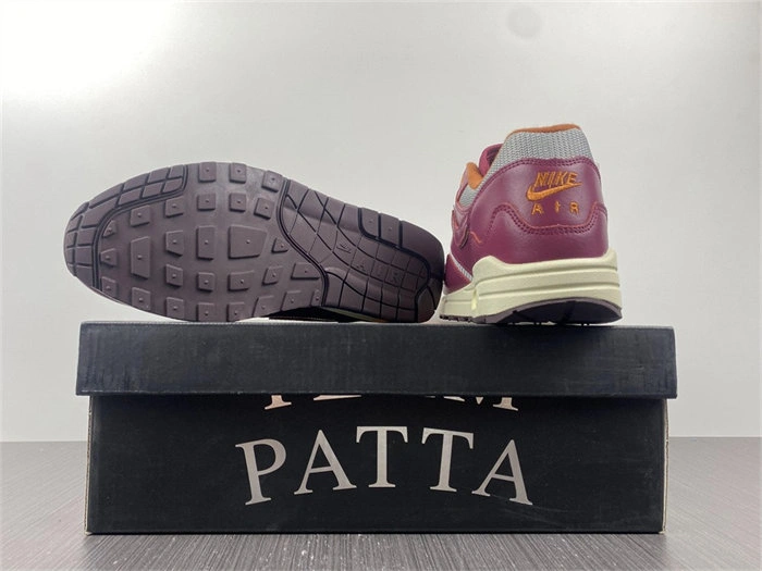 ModernLook Nike Air Max 1 Patta Waves Rush Maroon DO9549- 5198