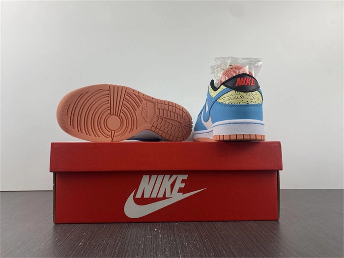 Original Nike Dunk Low Kyrie Irving Baltic Blue DN4179- 4718
