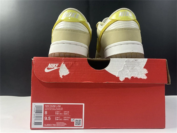Nike Dunk Low Lemon Drop DJ6902- Packable 4862