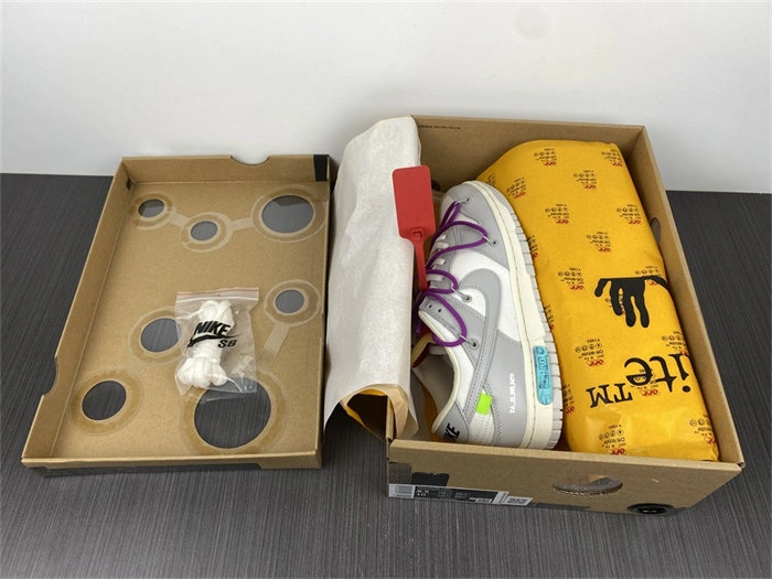 Nike Dunk Low Off-White Lot 45 DM1602- FastDry 5065