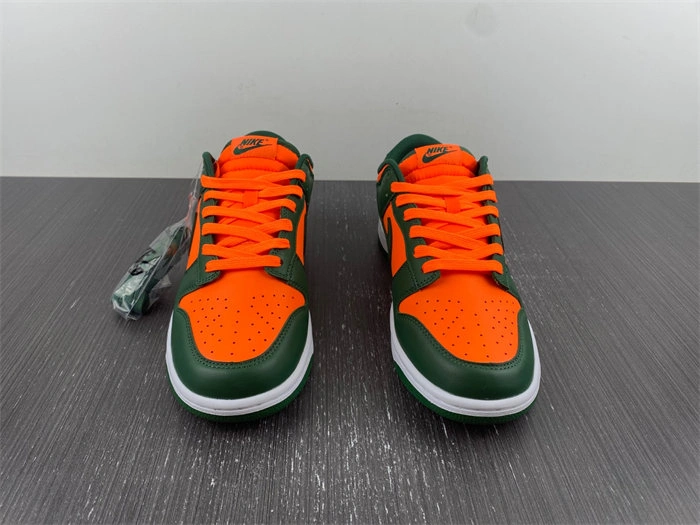 Nike Dunk Low Retro Miami Hurricanes  DD1391- Practical 4673