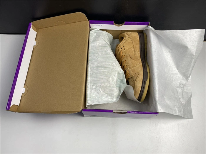 Sophisticated Nike SB Dunk Low Wheat BQ6817- 4913