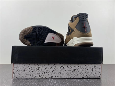 Travis Scott x Air Jordan 4 Retro Brown  AJ4- ZeroBulk 3936